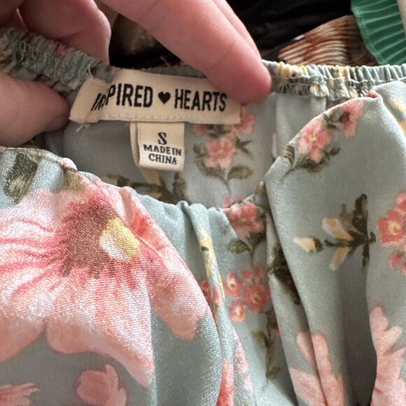 Womens Small Floral Milkmaid Dress Cottagecore Boho Coquette Soft Girl Style - Picture 11 of 16